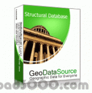 GeoDataSource World Structural Features Database (Basic Edition) screenshot